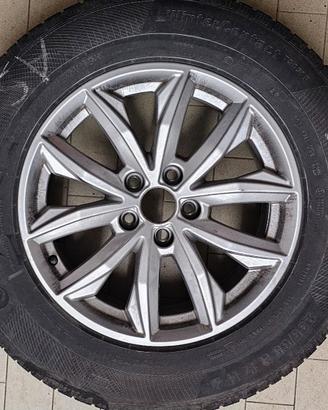 4 cerchi con gomme invernali per Audi Q5 17"