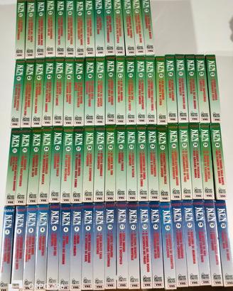serie completa vhs ken il guerriero