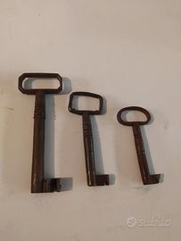 vecchie chiavi vintage 