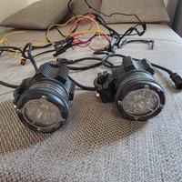 Kit faretti fendinebbia led universale moto 
