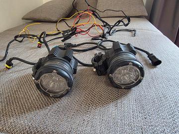Kit faretti fendinebbia led universale moto 