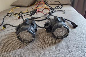 Kit faretti fendinebbia led universale moto 