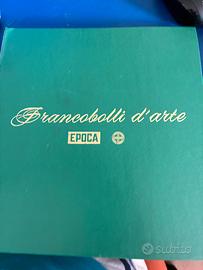 Album con collezione francobolli