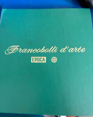 Album con collezione francobolli