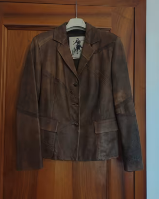 Giacca da donna Mariella Burani  in pelle vera