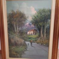 Quadro G. Morelli 70x90 cm con cornice