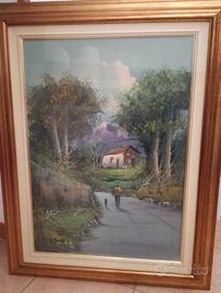 Quadro G. Morelli 70x90 cm con cornice