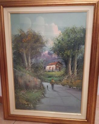 Quadro G. Morelli 70x90 cm con cornice