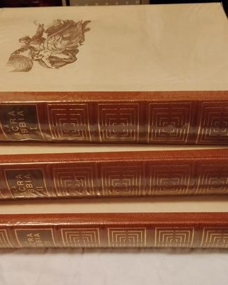 bibbia in tre volumi 1958