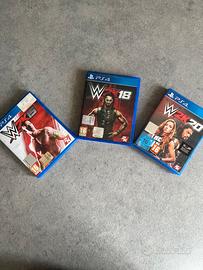 Set 3 giochi WWE 2K per PS4 – WWE 2K15, 2K18, 2K20