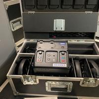 LOTTO MATERIALE PROFESSIONALE USATO AUDIO E STRUTT