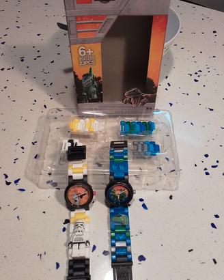 Orologi Lego originali jurassic park e star wars