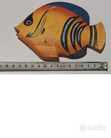 PESCE in LEGNO-ARTIGIANATO INDONESIANO