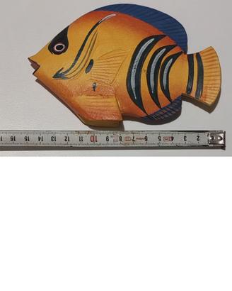 PESCE in LEGNO-ARTIGIANATO INDONESIANO