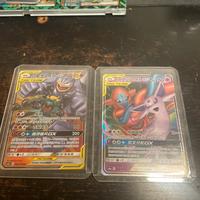 Collezioni carte pokemon GX lingua cinese
