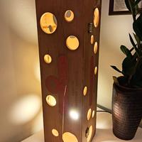 LAMPADA ARTIGIANALE IN LEGNO