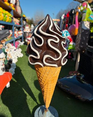 Statua Gelato Vetroresina