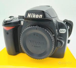 Nikon D60 Body (Scatti 10.061) USATO