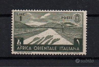 Africa Orientale Italiana 1938  MNH   Lotto 4712