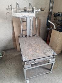 Pesa in ferro, fino a 500kg con carrello sotto