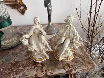 Coppia di Busti Capodimonte (Scultore Cappè)