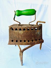 FERRO DA STIRO A BRACE ANTICO