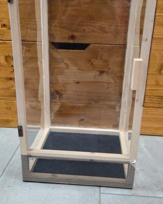 Teca terrario insetti stecco rettili 33 x 33 x60cm