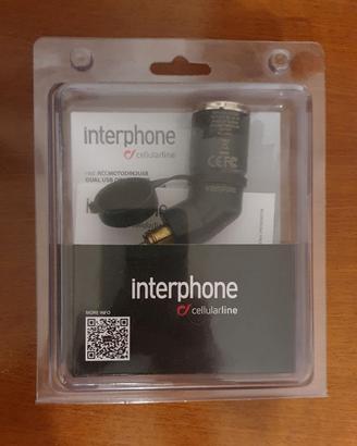 ADATTATORE INTERPHONE CELLULAR LINE PER MOTO!!!