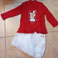 maglietta e gonna a palloncino - età 12 mesi