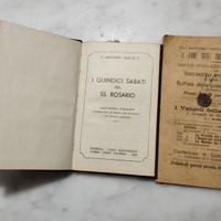 libretto prima Comunione del 1911 e Preghiere 1955