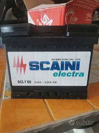 batteria auto Scaini 52 Ah 