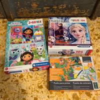 Tre puzzle Frozen Gaby