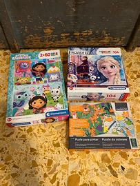 Tre puzzle Frozen Gaby