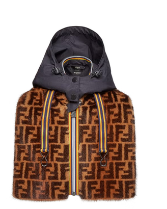 sciarpa Fendi x K-Way Capsule Collection