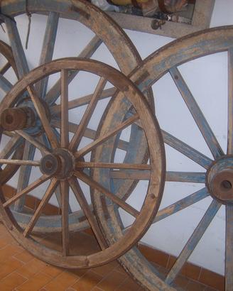 Ruote in legno