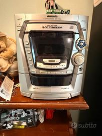 Panasonic Stereo system con 2 casse