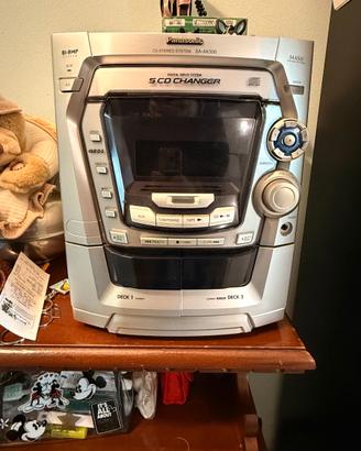 Panasonic Stereo system con 2 casse