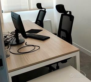 Scrivania professionale 120×80cm – come nuova