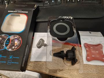 Caricabatteria Auto Wireless Magnetico Micro USB
