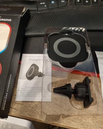 Caricabatteria Auto Wireless Magnetico Micro USB