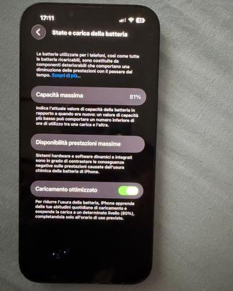 Iphone 14 blu 128 Giga