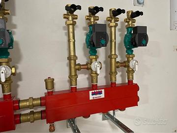 Collettore Separatore Giacomini -circolatori Wilo