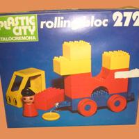 Costruzione Plastic City Rolling Block- vintage