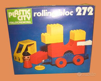 Costruzione Plastic City Rolling Block- vintage