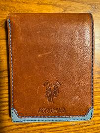 Portafoglio in pelle Polo Club sport