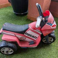 Moto elettrica Ducati giocattolo 