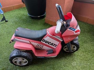 Moto elettrica Ducati giocattolo 