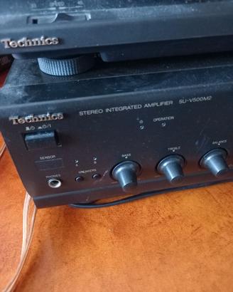Stereo Hi-Fi Technics + Giradischi +2 casse