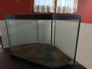 acquario angolare 220 litri