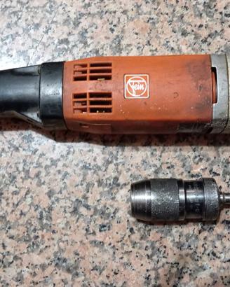 Trapano a squadra attacco conico